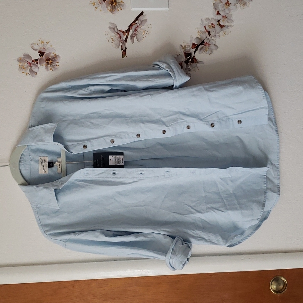 🔴Universal thread oversized button up